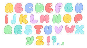 bubble font